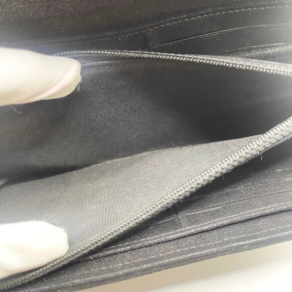 Authentic CHANEL CC Wild Stitch Lambskin Wallet on Chain Shoulder Crossbody - Picture 12 of 14